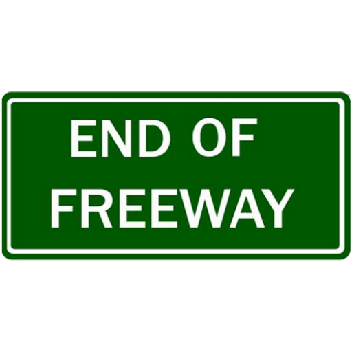 Road Sign Freeway