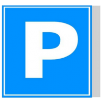 Straßenschild Parken