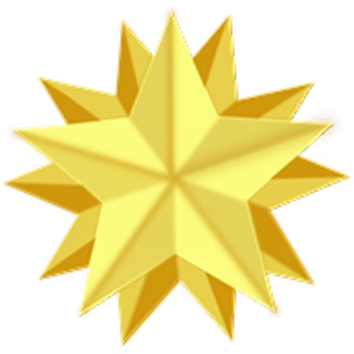 Golden Star Sticker