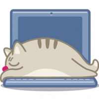 Katzen-Laptop