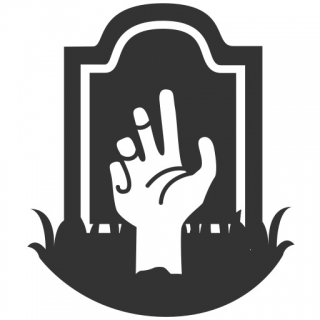 Horror Zombie Hand Aus Dem Grab