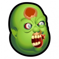 Horror Zombie Monster Aufgeblasen