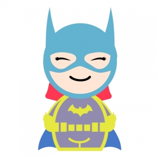 Bat Girl Cartoon