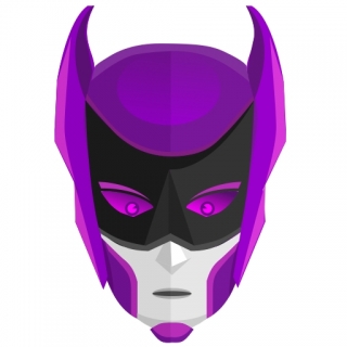 Bat Woman Maske