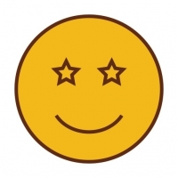 Mit Blick auf Smiley