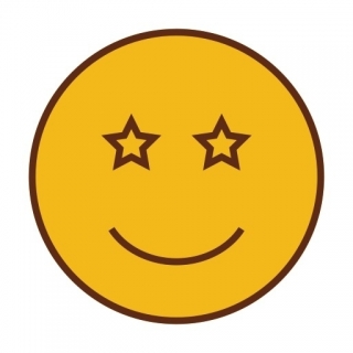 Mit Blick auf Smiley