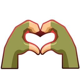 Fortnite Heart Hands