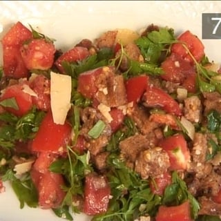 How To Make Barbecued Bread Salad With Tomato And Anchovy