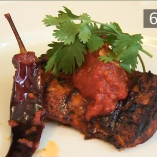 How To Make Moroccan BBQ Barbecue Salmon With Paprika Tomatoes