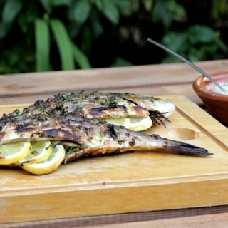 How To Make Barbecued Stuffed Sea Bream