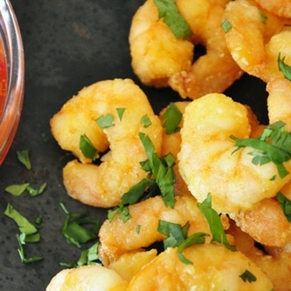 Crispy Prawns With Homemade Sweet Chilli Sauce