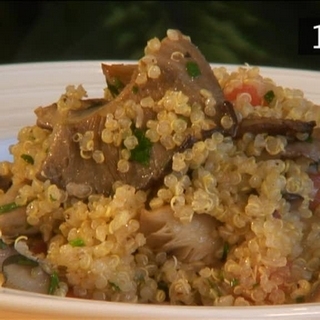 How To Make Quinoa With Mushrooms And Fresh Herbs