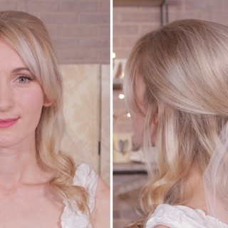 How To Do Veil Friendly Bridal Hair