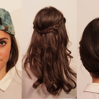 How To Do 3 Hairstyles For When You're Running Late