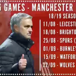 Watch: Man United’s opening fixtures for the 2018/19 Premier League season