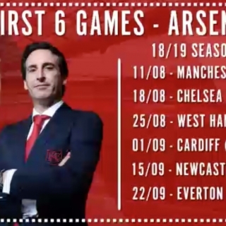 Watch: Arsenal’s opening fixtures for the 2018/19 Premier League season