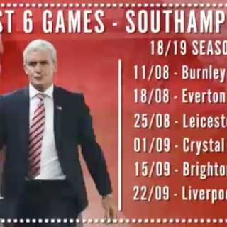 Watch: Southampton’s opening fixtures for the 2018/19 Premier League season