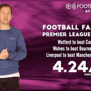 Watch: The Accy Show, featuring a tempting 4/1 Premier League treble