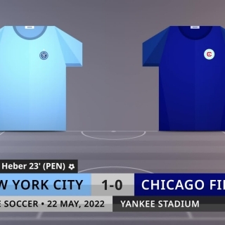 Match Review: New York City vs Chicago Fire on 22/5/2022