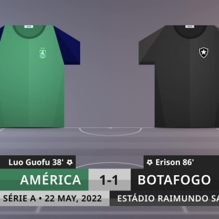 Match Review: América vs Botafogo on 22/5/2022