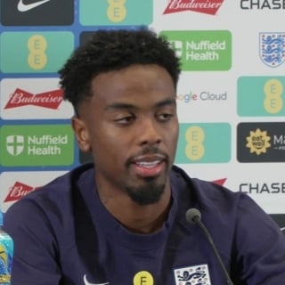 Angel Gomes on England style and Lee Carsley as manager