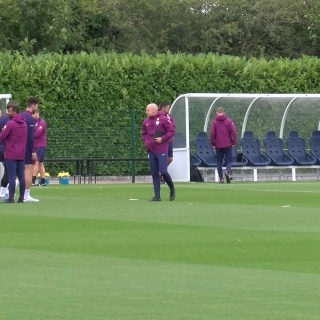 England players training under Carsley ahead of Finland Nations League game