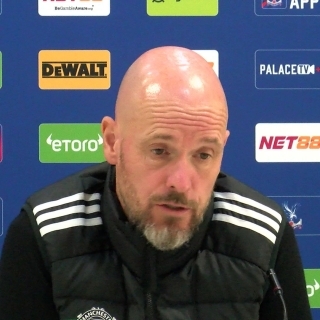 Ten Hag on Utd's goalless draw at Palace