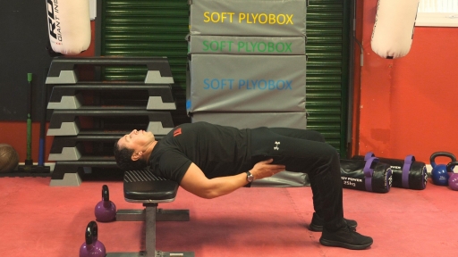 Elevated Glute Bridge