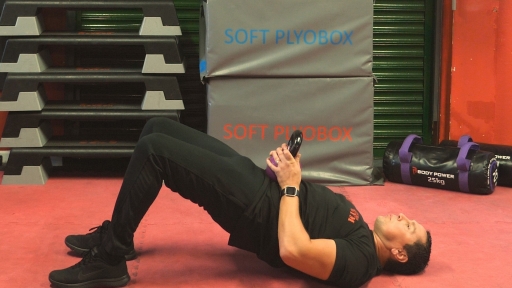 Weighted Glute Bridge