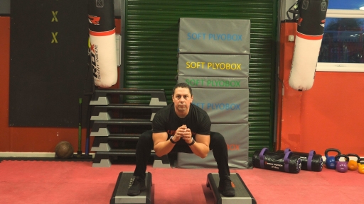 Elevated Sumo Squat