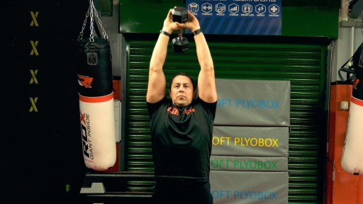 Dumbbell Overhead Tricep Extension