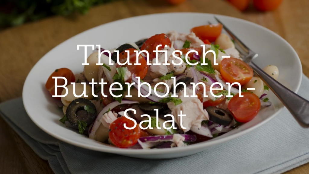 Thunfisch-Butterbohnen-Salat