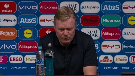 Koeman on Dutch disappointment after England snatch 2-1 semi final win