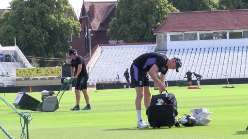 England Cricket Team MD-1 training at Trent Bridge