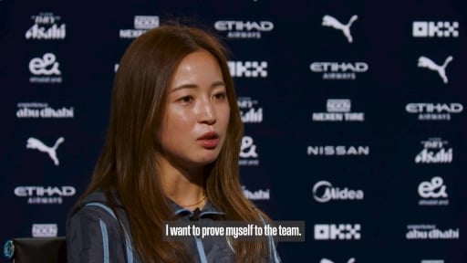 Shimizu on signing for Manchester City Women ahead of new WSL season