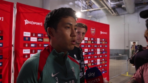 Endo on adjusting to Arne Slot Liverpool philosophy ahead of Arsenal pre season friendly