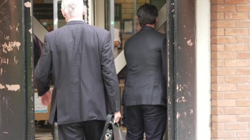 Ex Manchester City player and Bristol Rovers manager Joey Barton arrival and departure from Warrington Magistrates