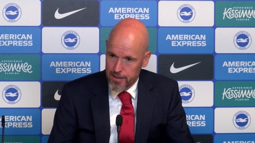 Ten Hag stunned after Utd beaten by last gasp Brighton winner