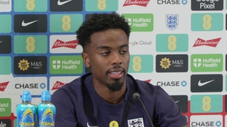 Angel Gomes on England style and Lee Carsley as manager