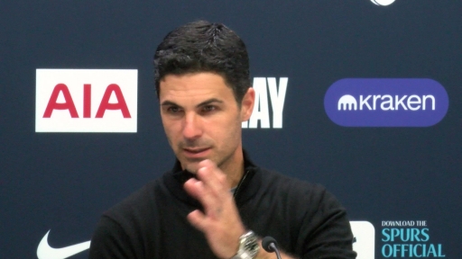 Arteta on Arsenal's fiery North London Derby win