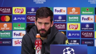 Alisson Becker on Liverpool's UCL clash with AC Milan