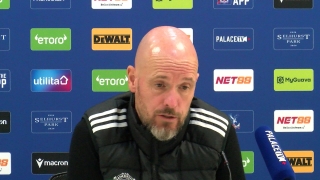 Ten Hag on Utd's goalless draw at Palace