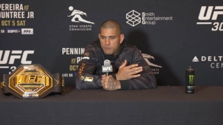 UFC light heavyweight king Alex Pereira on defending his title against Khalil Rountree Jr.