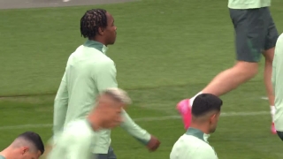 Tottenham's final preparations ahead of Frankfurt Europa League quarter final