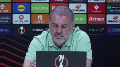 Postecoglou on the importance of getting to the Europa League final