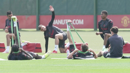 140525 man utd media day UEL FINal v spurs part 1.mp4