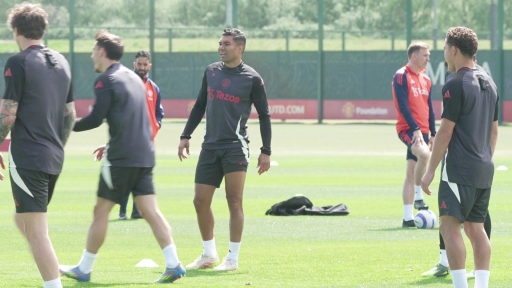 140525 man utd media day UEL FINal v spurs.mp4