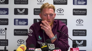 Ben Stokes reacts to huge defat by India