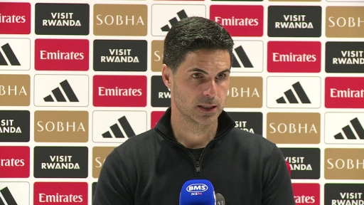 Arsenal manager Mikel Arteta reflects on their 1-0 win at home to Newcastle.