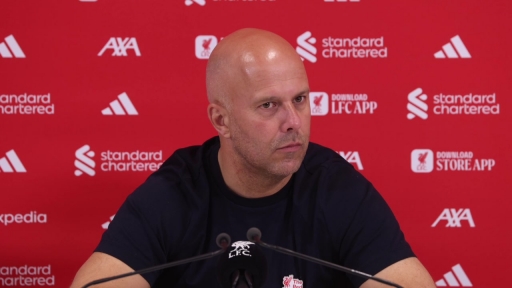 Liverpool manager Arne Slot reflects on their 3-1 Premier League win at home to Crystal Palace.